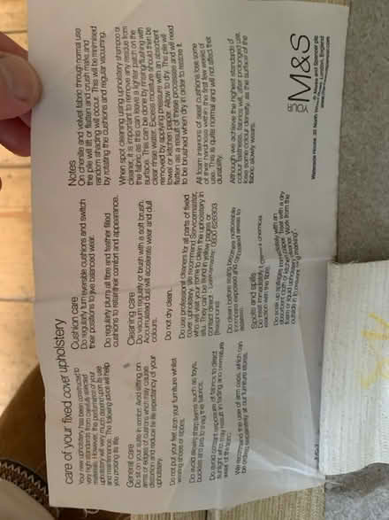 Photo of free M&S Sofa Bed (Ware SG12) #3