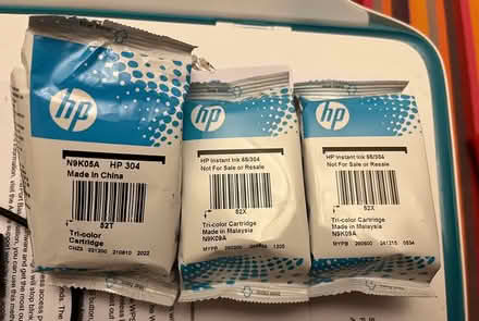 Photo of free HP DeskJet printer + Ink Cartridges (Greystones S11) #1