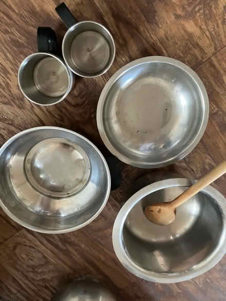 Photo of free Metal bowls & cups for outdoor kitchen (Ruislip UB10) #2