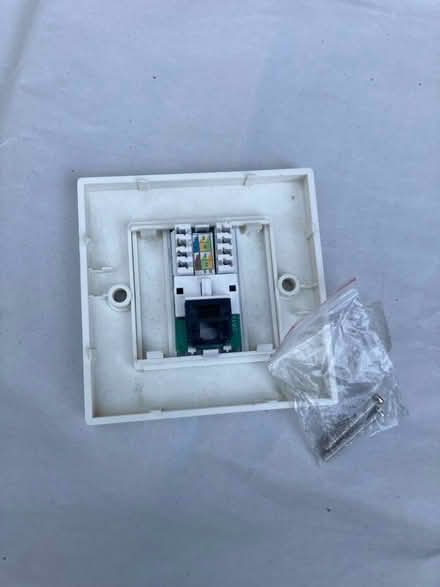 Photo of free RJ45 Ethernet LAN wall plate (Queen Edith's Ward CB1) #2