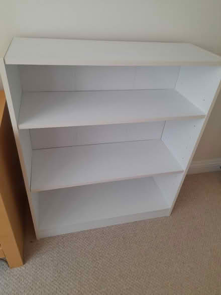 Photo of free White bookcase (Sutton Valence ME17) #1