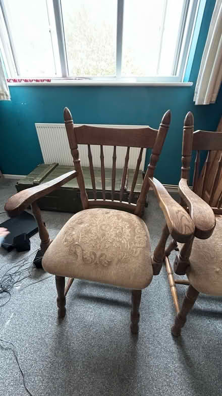Photo of free 2 dining chairs (Basingstoke RG21) #2