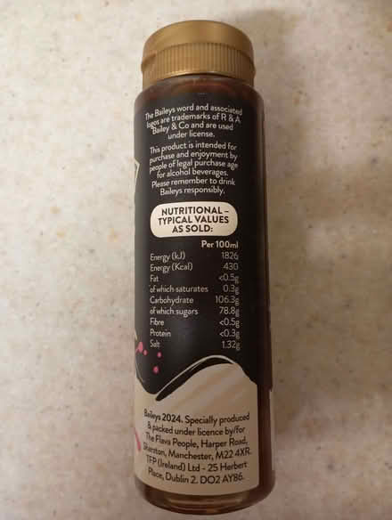 Photo of free Baileys Caramel Sauce (Slade Green DA8) #2