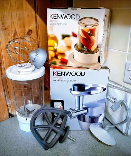 Photo of free Kenwood Chef with accessories (Blackness TN6) #2