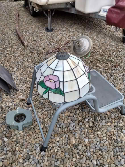 Photo of free Tiffany style ceiling light (Ravenstonedale CA17) #1