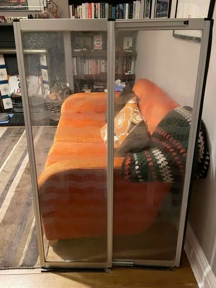 Photo of free Shower screen, glass, folding (Pollards Hill SW16) #1