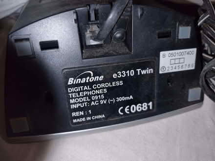 Photo of free Binatone Digital Cordless Telephone (HA0) #3