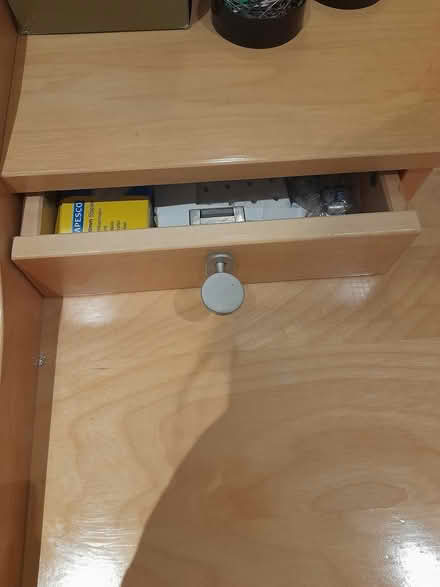Photo of free Wooden desk (Dun Laoghaire A96) #3