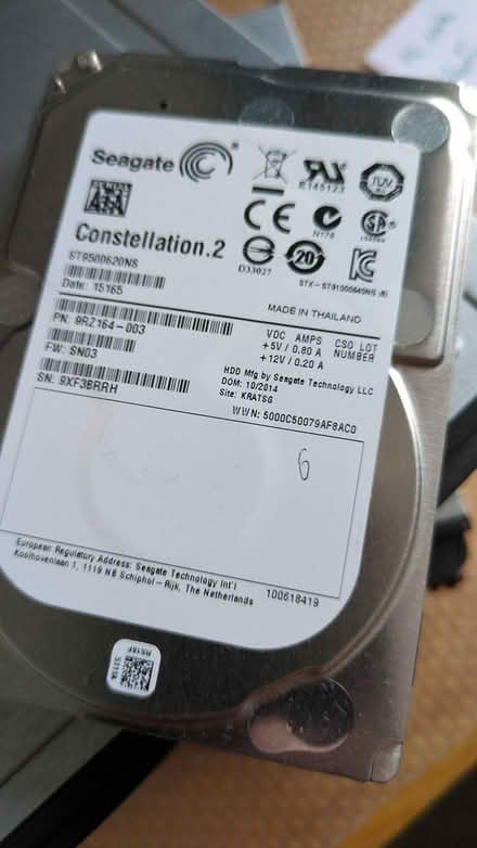 Photo of free 6 hard drives and caddies 500GB? (OX14 Abingdon) #1