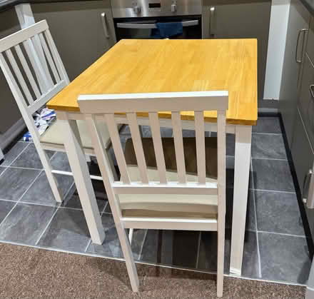 Photo of free Table and two chairs (Slough SL2) #1