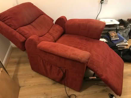 Photo of free Armchair with electronic device to raise seat/recline (New Barnet N20) #2