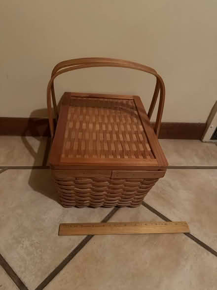 Photo of free Petite Picnic Basket (West Seattle) #2