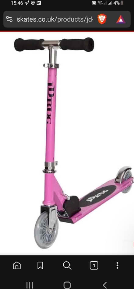 Photo of 2 wheel Scooter for a girl (W4) #1