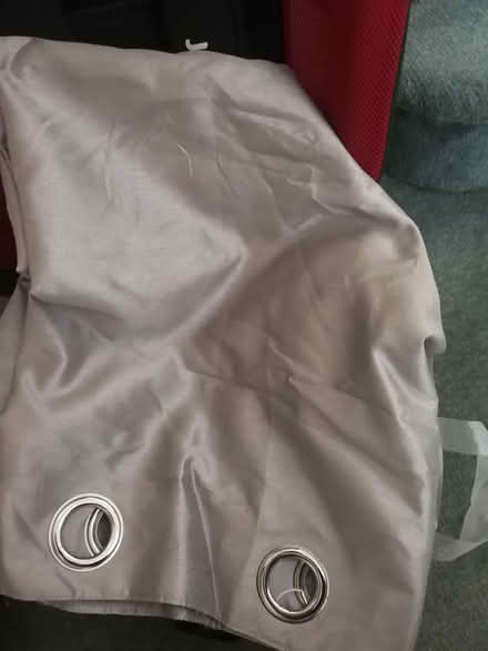 Photo of free A pair of Silvery curtains (Canons Corner HA7) #1