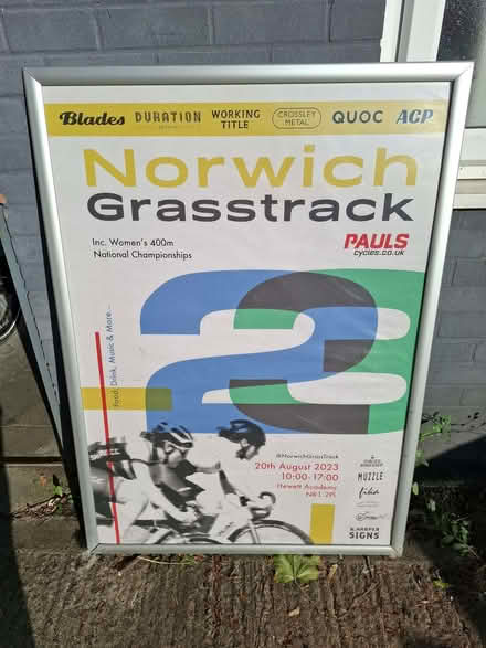 Photo of free A0 outdoor poster frame (City Centre NR1) #1