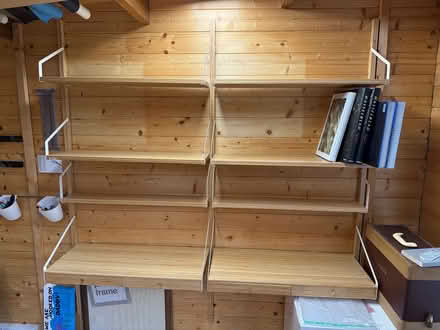 Photo of free IKEA Svalnas Shelving (Oxted RH8) #1