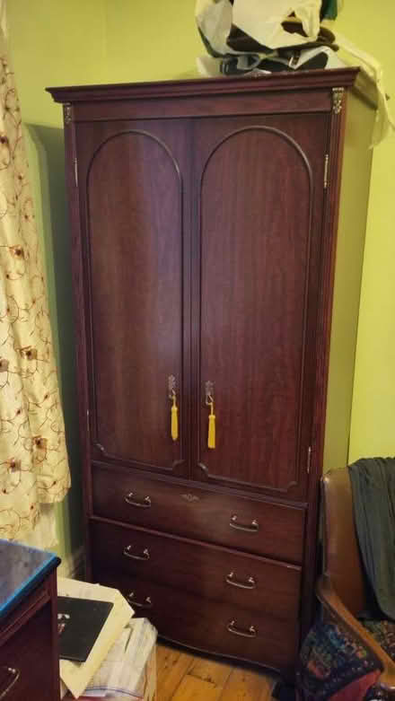 Photo of free Mahogony-look wardrobe (Alston CA9) #1