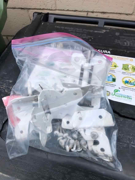Photo of free Vinyl gate hardware (North Hollywood) #1