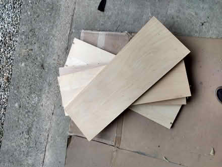 Photo of free 4 shelves from billy bookcase (Ravenstonedale CA17) #1