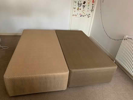 Photo of free Two single divan beds (Market Harborough) #1