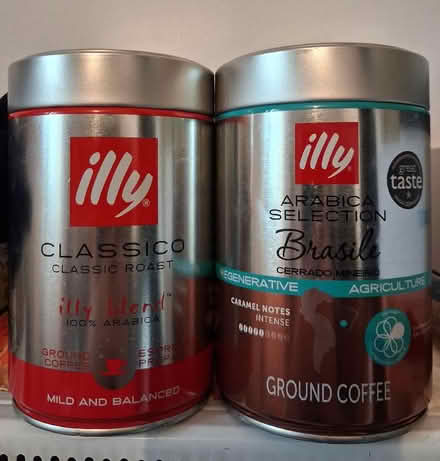 Photo of free 2 tins for storage (Bellevue EH7) #1