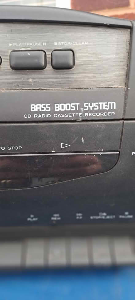 Photo of free Hitachi cd/radio cassette recorder (Churchdown) #2