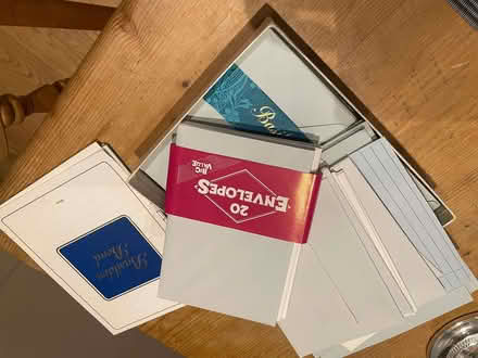 Photo of free Box of envelopes and writing paper (Little Eaton DE21) #1