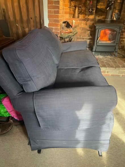 Photo of free 2/3 seater sofa on raisers (Netherfield, Battle) #2