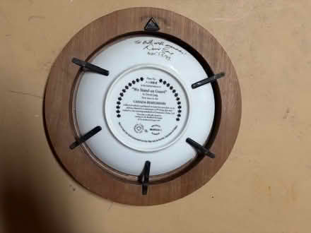 Photo of free "We Stand on Guard" Collector Plate (Orleans) #3