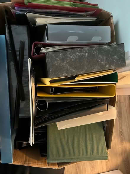 Photo of free Box of folders (Foxholes DY10) #1