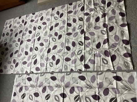 Photo of free John Lewis Ella Cassis Flower Curtain Material 190cm x 96cm (Bidborough TN4) #3