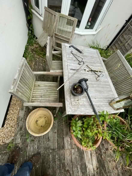 Photo of free Garden table and chairs (WV13 Willenhall) #2
