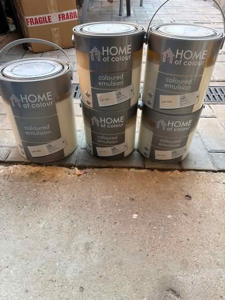 Photo of free 15 litres of silk emulsion (Southend, SS0) #1