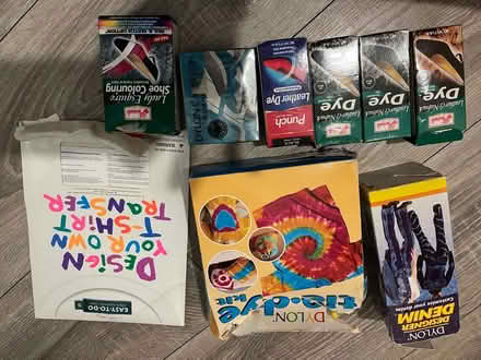 Photo of free Various shoe and fabric dyes. (Foxholes DY10) #1