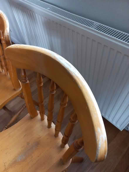 Photo of free Pine chairs (Bathford) #3