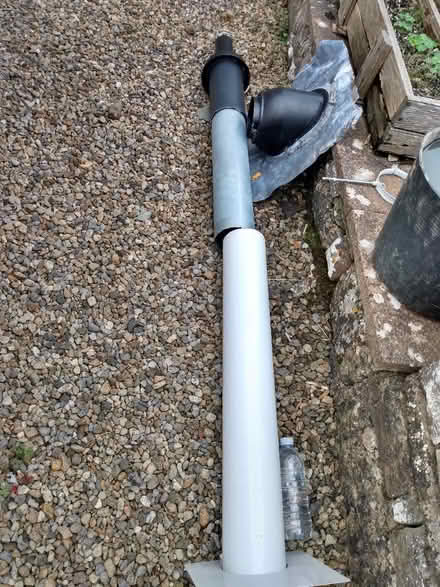 Photo of free Oil boiler flue and roof tile thingy (Ravenstonedale CA17) #1