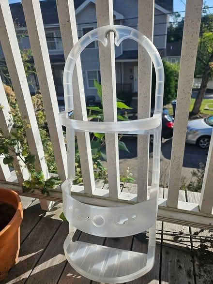 Photo of free plastic shower caddy (Roxbury) #1