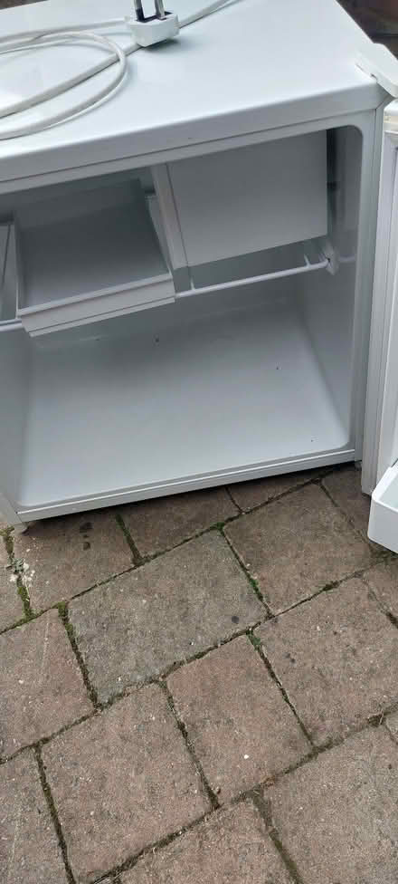 Photo of free Zanussi table top fridge with small freezer (Hersham KT12) #2
