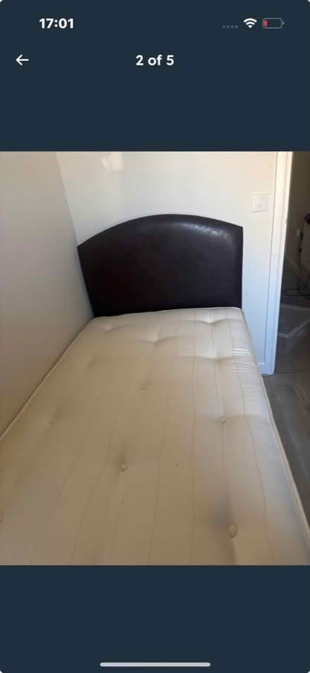 Photo of free single bed with trundle x1 mattress (Brierlow Bar SK17) #1