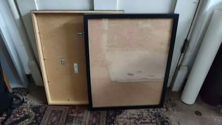 Photo of free Two Ikea Ribba picture frames (Tufnell Park N7) #1