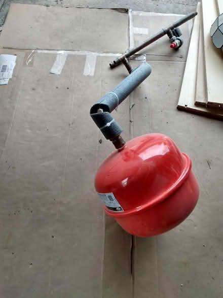 Photo of free expansion vessel and boiler inner water tank (Ravenstonedale CA17) #2