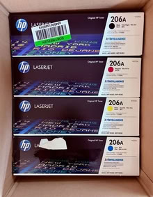 Photo of free new HP Color Laser Printer cartridges (20871) #1