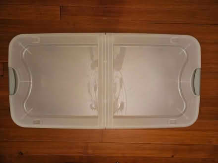 Photo of free Three under-bed storage bins (Roxbury) #3