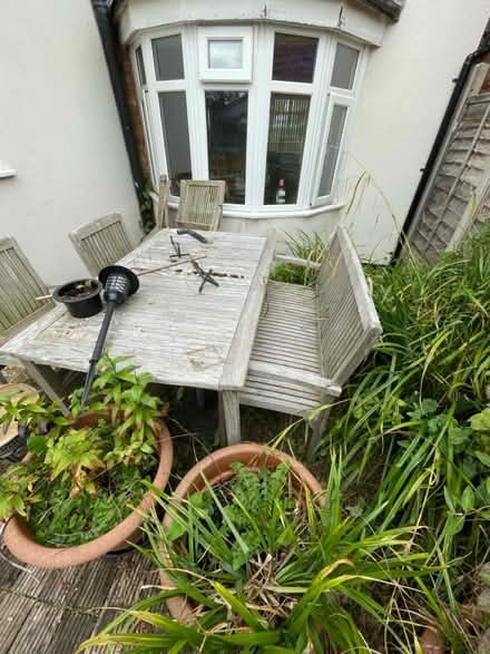 Photo of free Garden table and chairs (WV13 Willenhall) #1