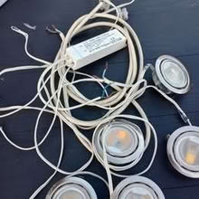 Photo of free Two sets of LED down lights with transformers (Yateley GU46) #3