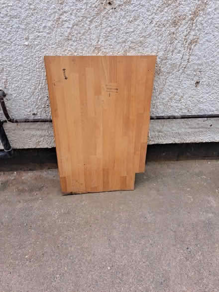 Photo of free Wooden worktop offcut (Heswall) #3