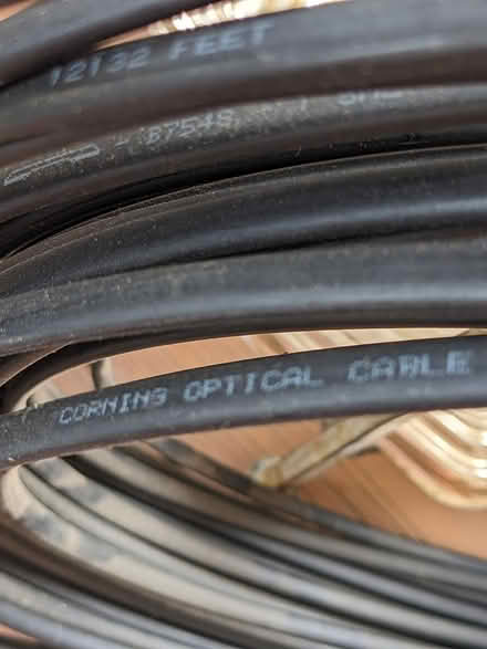 Photo of free Fiber Optic cable wiring (Belford, N.J.) #3