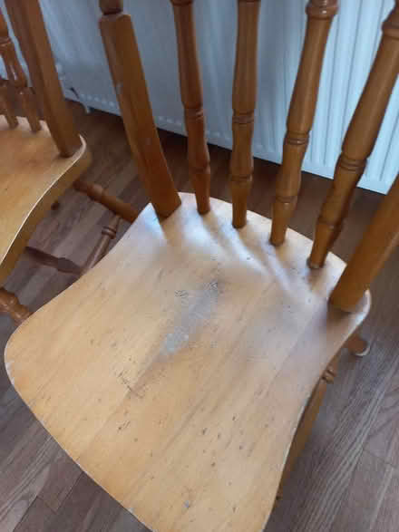 Photo of free Pine chairs (Bathford) #4