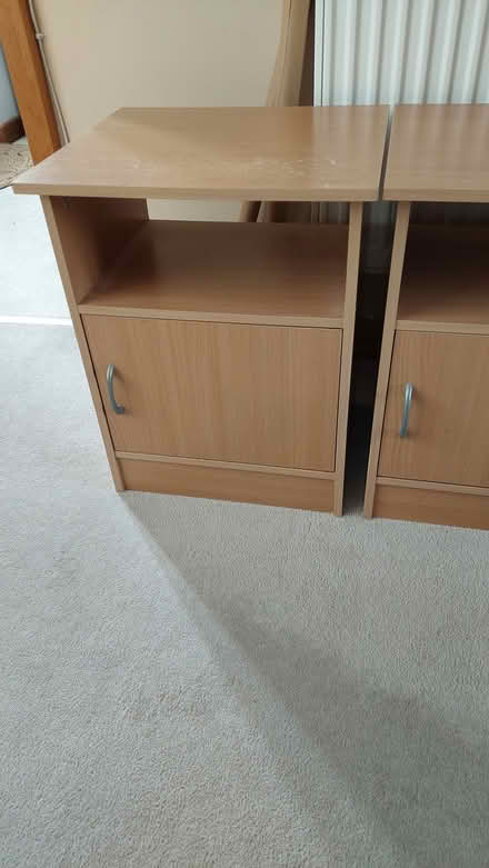 Photo of free Two bedside cabinets (Peck Way area, Rushden NN10) #1