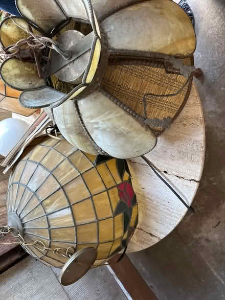 Photo of free Stained glass lamp fixtures (Oakland) #2